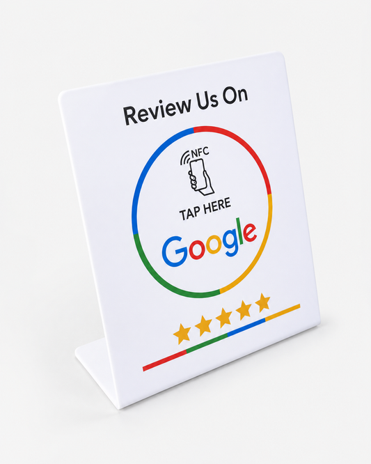 Tabliczka NFC Google – Ring White